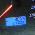 2016-02-08 - um 09:26 Uhr 200.000 km auf'm Tacho