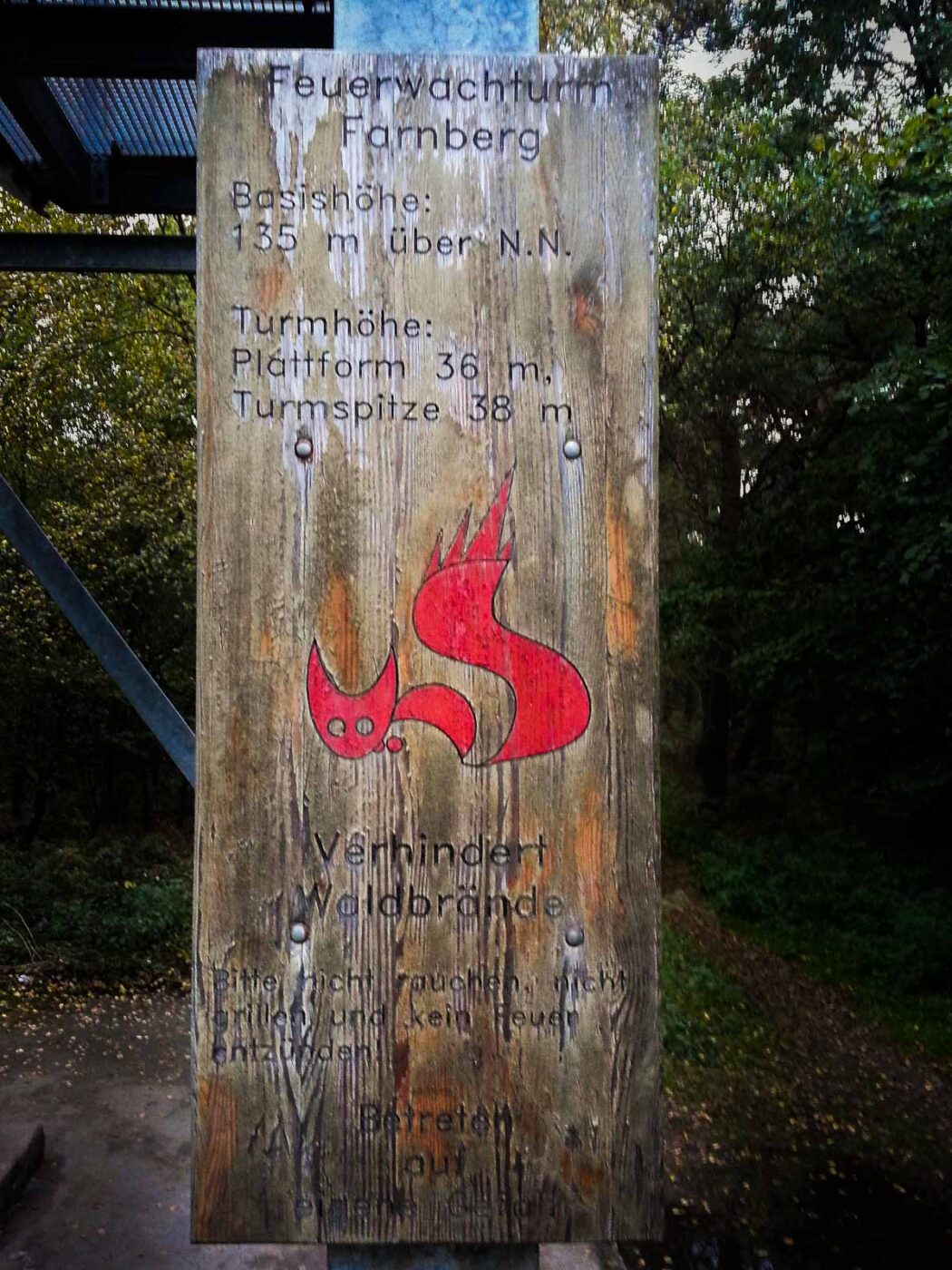 2017-10-01 - Feuerwachturm Farnberg Oer-Erkenschwick