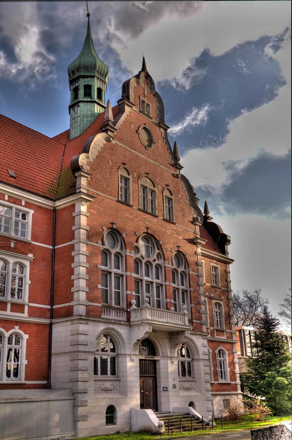 2017-12-28 - Tour durch Wanne und Herne - Rathaus der Stadt Wanne