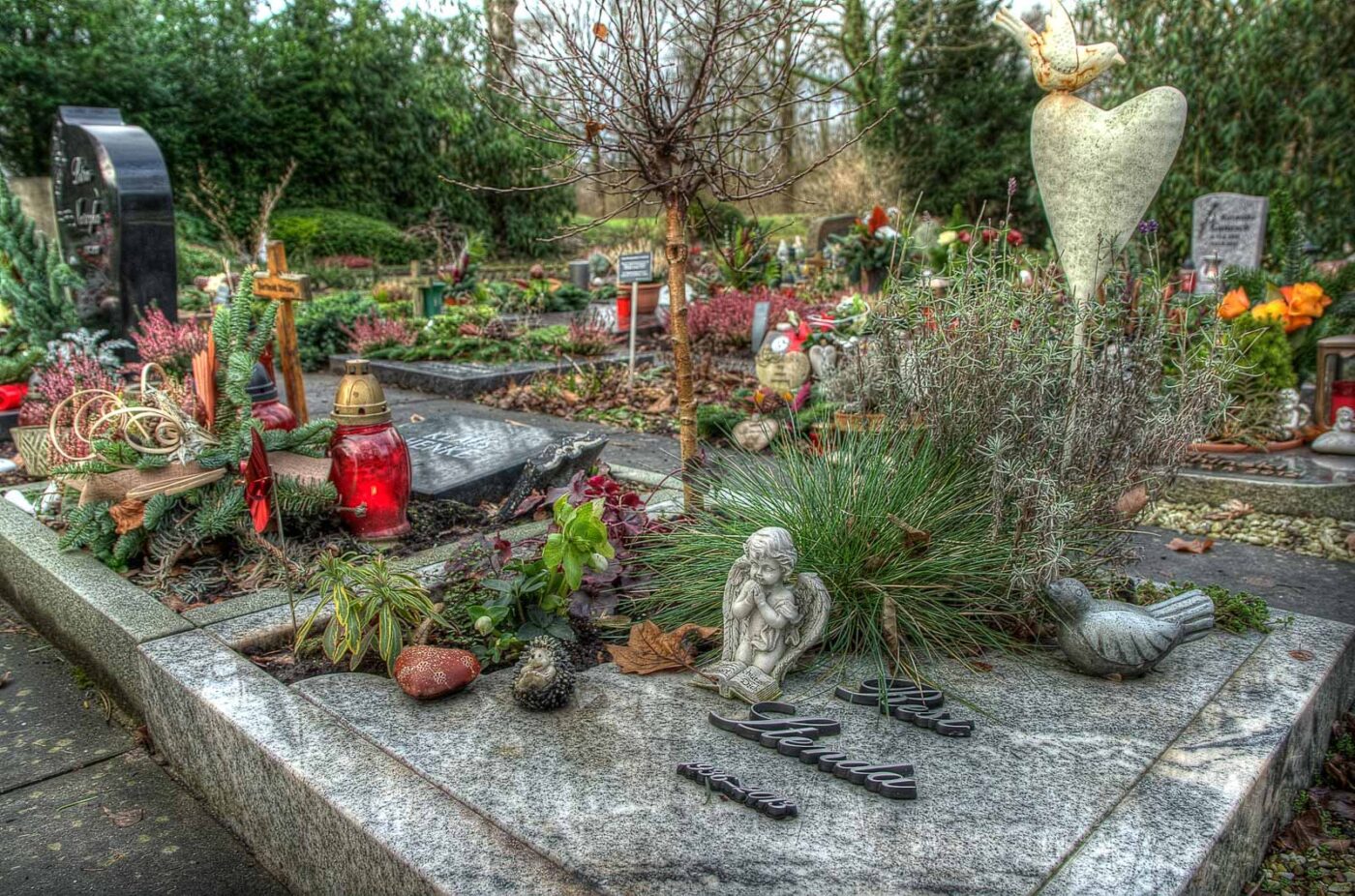2017-12-31 - Verlassene Orte - Bochum - Bezirksfriedhof Hordel