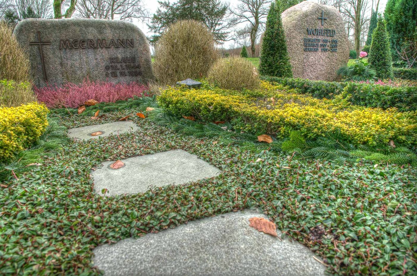2017-12-31 - Verlassene Orte - Bochum - Bezirksfriedhof Hordel