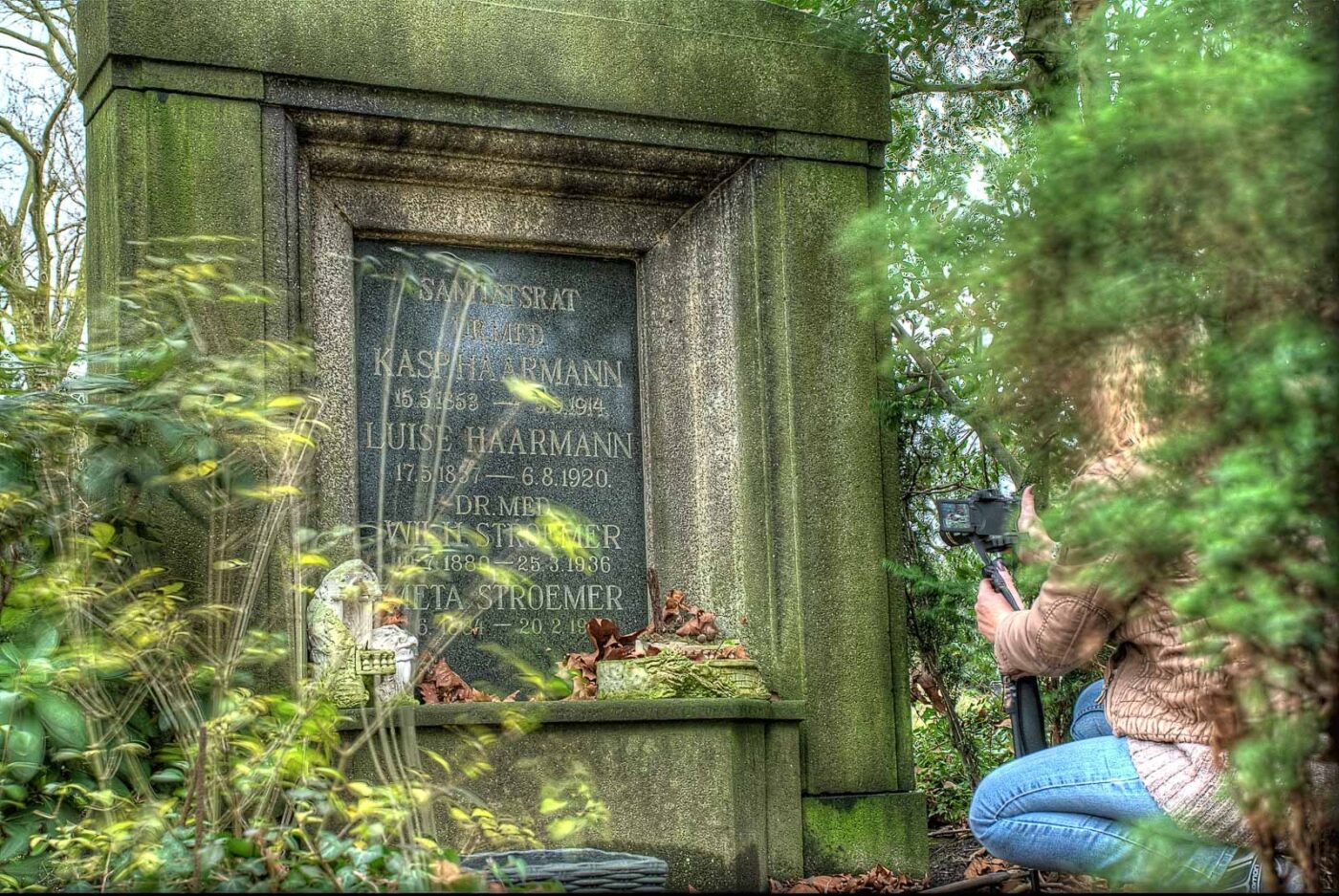 2017-12-31 - Verlassene Orte - Bochum - Bezirksfriedhof Hordel