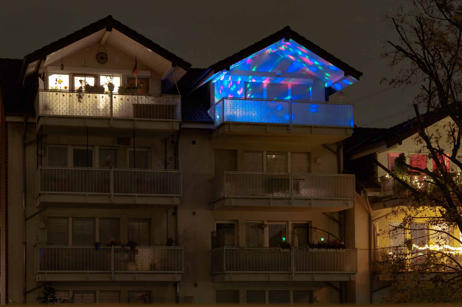 2018-11-28 – Residenzia – Balkon – Advent, Advent …