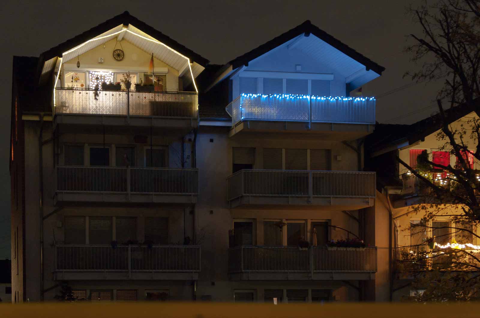 2018-11-29 – Residenzia – Balkon – Advent, Advent
