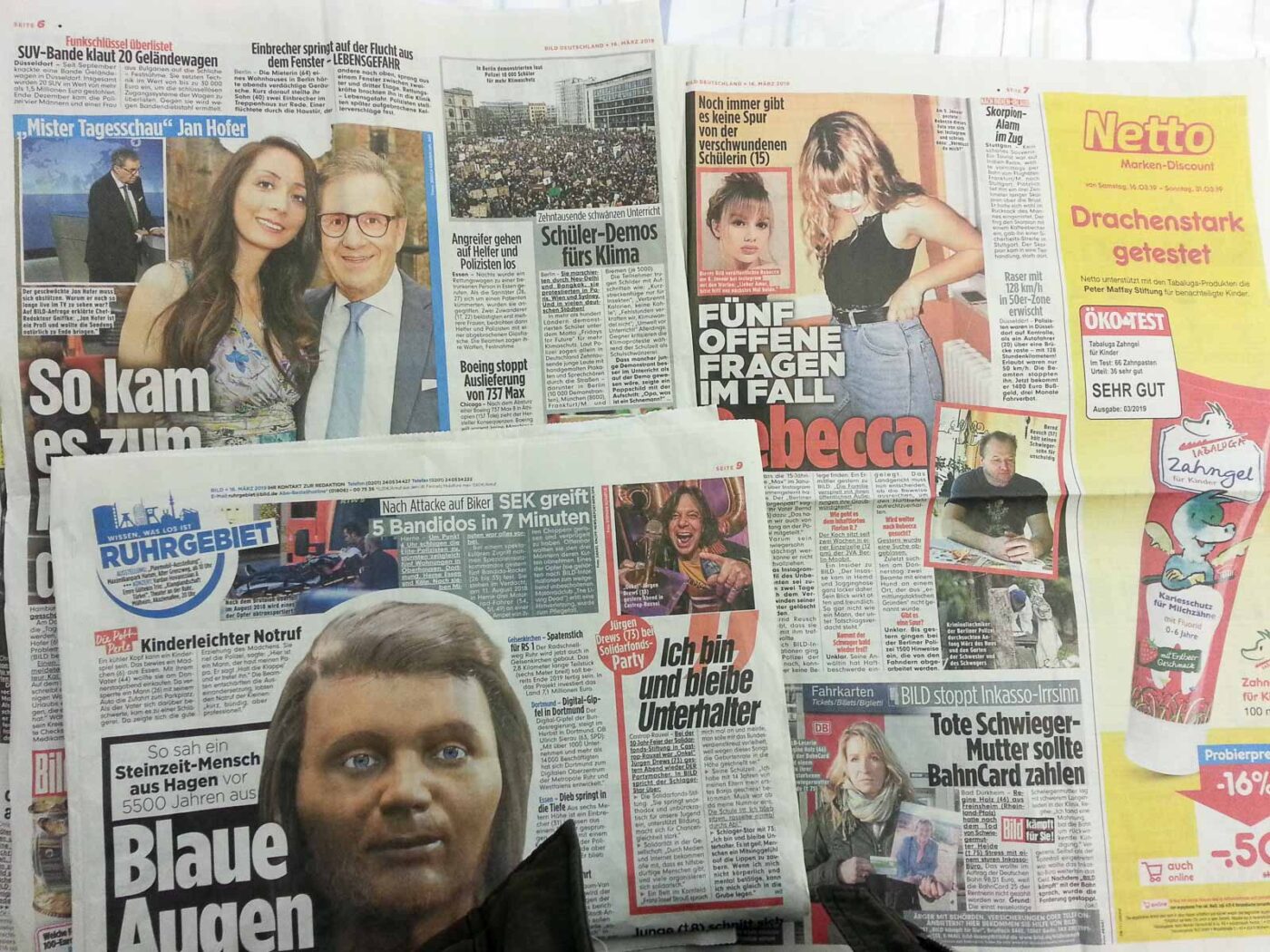 2019-03-16 - BILD-Zeitung - wer im Glashaus sitzt ...