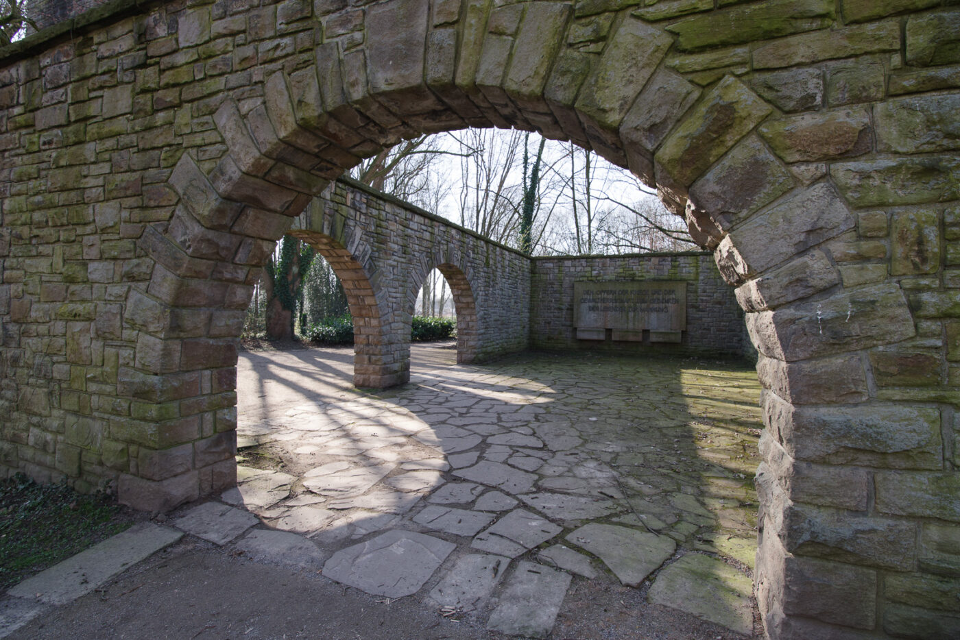 2025-03-09 - Datteln - Ehrenmal und Frühlingskirmes