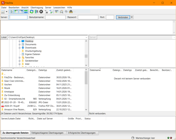 01 - Programmoberfläche