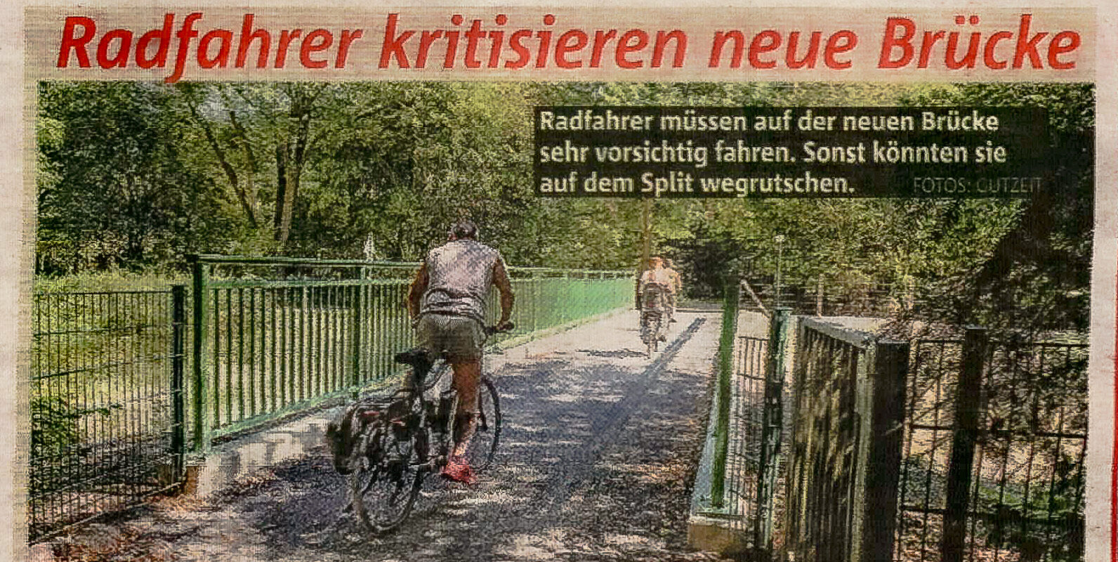 2026-08-22 – Radfahrer beschweren sich mittlerweile über ALLES, was denen nicht in die Rennstrecke passt …